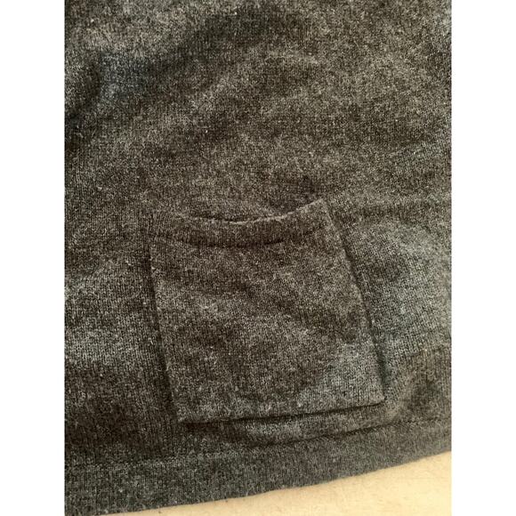 Bcbg Max Azaria lambs wool cashmere blend open front oversized cardigan large - Picture 5 of 7